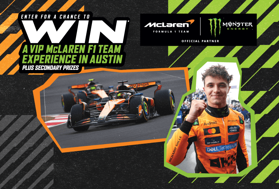 Monster McLaren site banner
